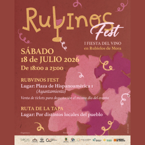 Foto de portada Rub-Vinos Jornadas Enológicas (Rubielos de Mora)