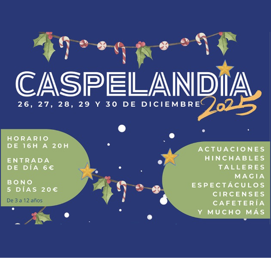 Foto de portada Caspelandia Caspe